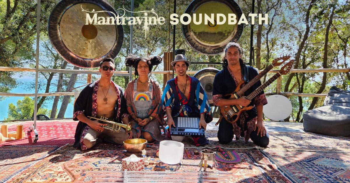 Mantravine – creating sonic medicine for community Mantravine healing sound bath and meditative music experience in Singapore”